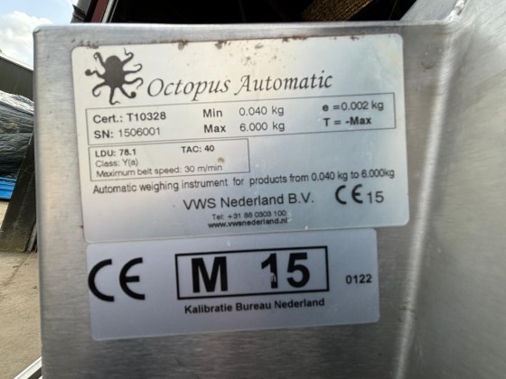 Octopus Automatic Checkweigher Labeller Pic 136